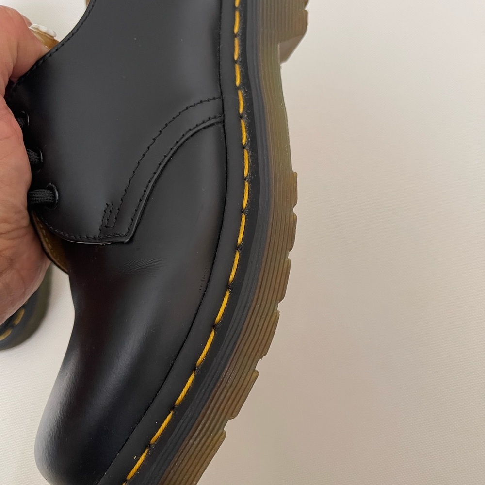 Dr. Martens Black 1461 smooth Leather Oxford Shoes - Picture 8 of 12